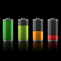 Pixwords The image with battery, drain, green, yellow, red Koya79 - Dreamstime