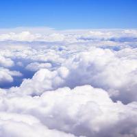 Pixwords The image with clouds, above, sky, fly David Davis (Dndavis)