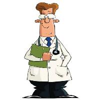 Pixwords The image with man, coat, white, green, stetoscope Dedmazay - Dreamstime