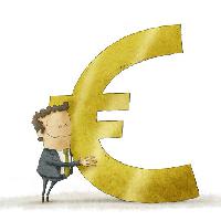 Pixwords The image with euro, man, sign, money Jrcasas