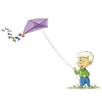 Pixwords The image with child, play, kite, fly Dedmazay - Dreamstime