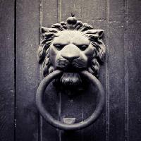 Pixwords The image with lion, ring, mouth, door Mauro77photo - Dreamstime