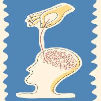 Pixwords The image with brain, sew, hand, brains, head Robodread - Dreamstime