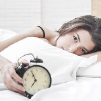 Pixwords The image with clock, woman, bed, alarm Pavalache Stelian - Dreamstime