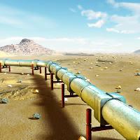 Pixwords The image with pipe, desert, land, filed, tube Andreus - Dreamstime