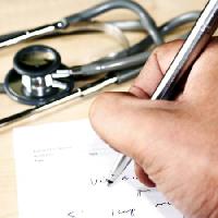 Pixwords The image with pen, stethoscope, write, writing, prescription Vincent Go - Dreamstime
