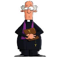 Pixwords The image with father, church, cross, black Dedmazay - Dreamstime