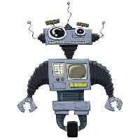wheel, eyes, hand, machine, robot Dedmazay - Dreamstime