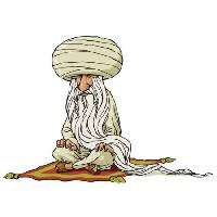 man, carpet, hat, beard, long Dedmazay - Dreamstime