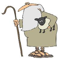 Pixwords The image with sheep, beard, man, shoes, cane Caraman - Dreamstime