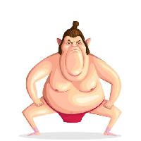 Pixwords The image with SUMO WRESTLER