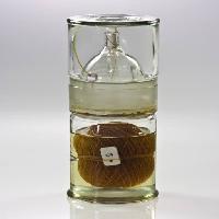 glass, water, string, object, jar Rumpelstiltskin