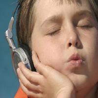 Pixwords The image with music, kid, child, listen, listening Showface - Dreamstime