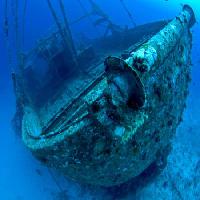 ship, underwater, boat, ocean, blue Scuba13 - Dreamstime